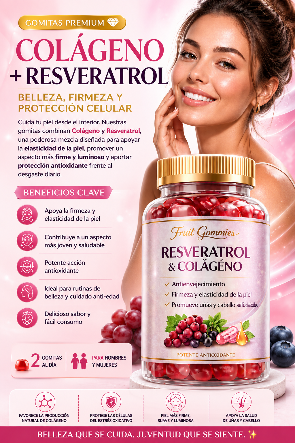 GOMITAS COLAGENO Y RESVERATROL