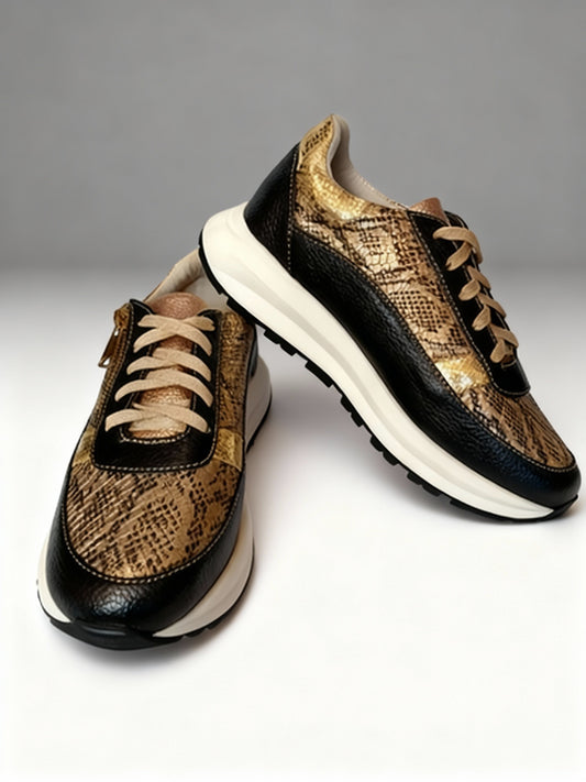 CALZADO DE DAMA CON CIERRE LATERAL